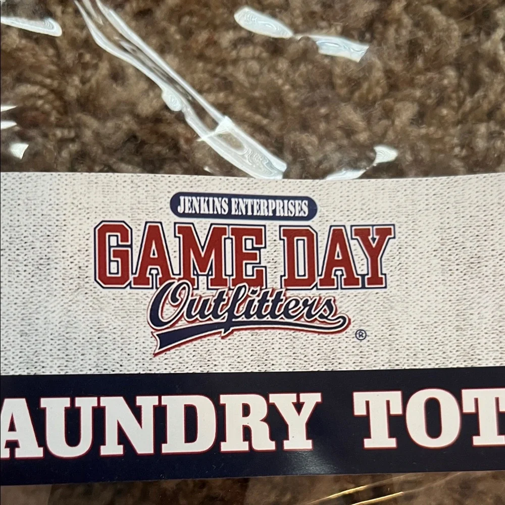 Oklahoma State University Orange Laundry Tote NWOT